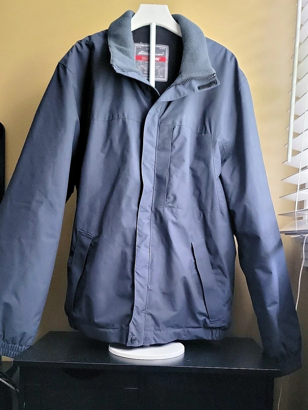 Eddie Bauer WeatherEdge Waterproof Jacket Blue Medium